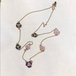 Ann Taylor Flower Necklace